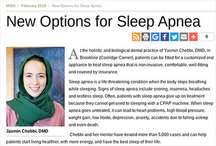 New options for sleep apnea
